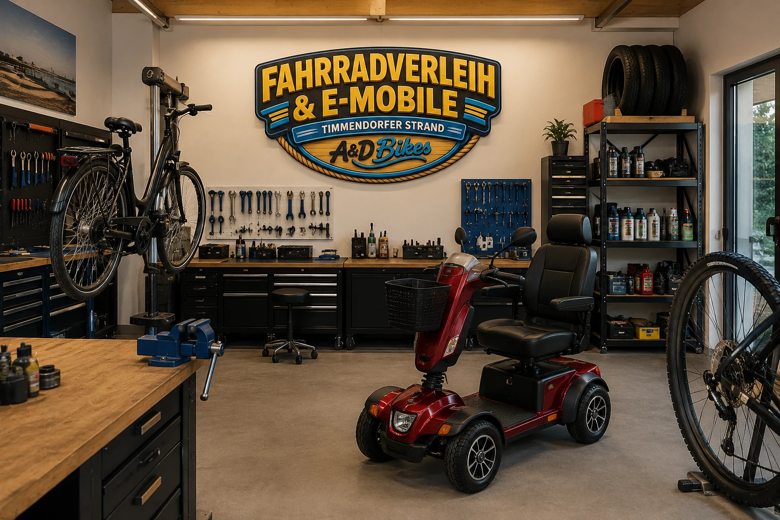 Fahrrad Reparatur und Service in Timmendorfer Strand