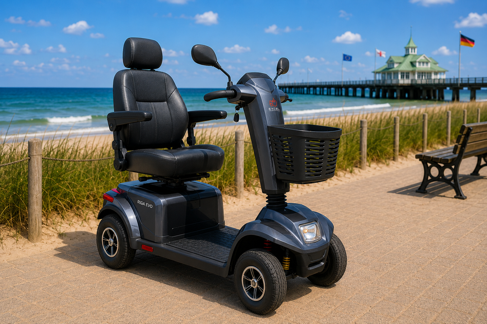 Excel Riga EVO – 15 km/h LiFePO4 Elektromobil mit hoher Reichweite