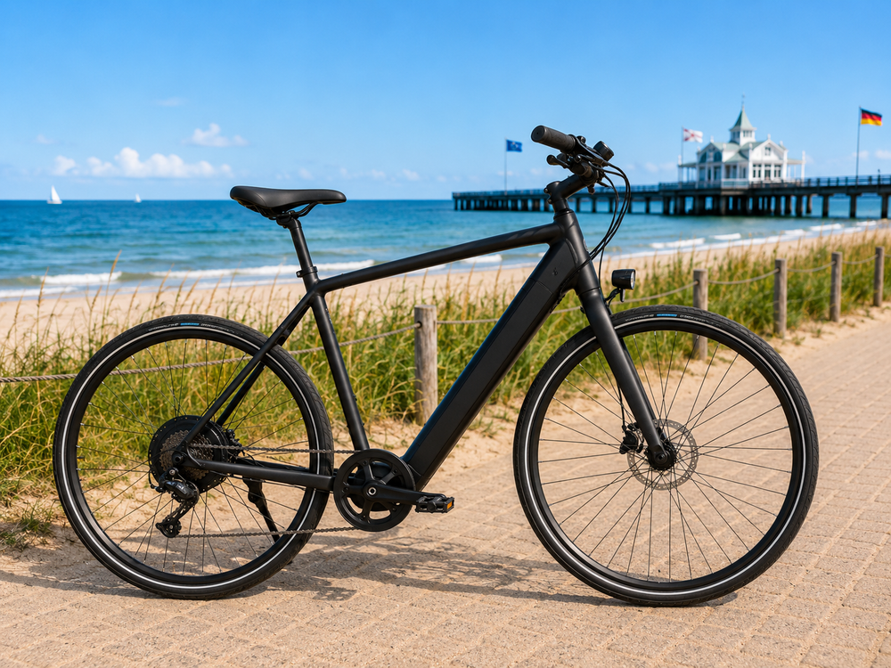 Greens E Urban E – leichtes City E-Bike mit Bafang H600 Heckmotor