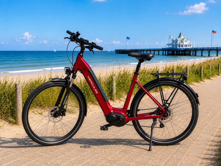 Hercules Roberta R8 – komfortables City E-Bike mit Bosch Active Line Motor